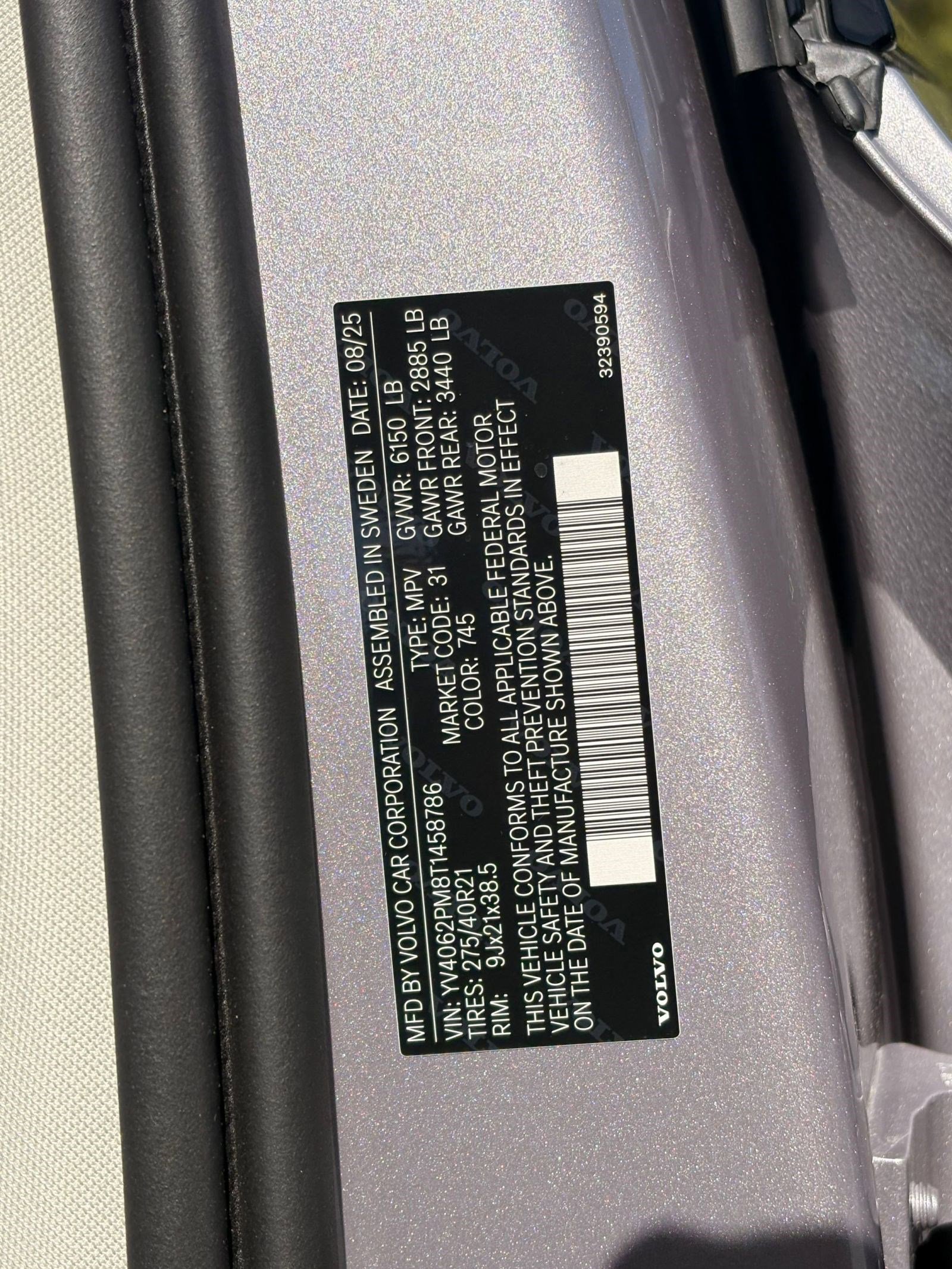 New 2026 Volvo XC90 B6 Ultra w/ Protection Package image 21