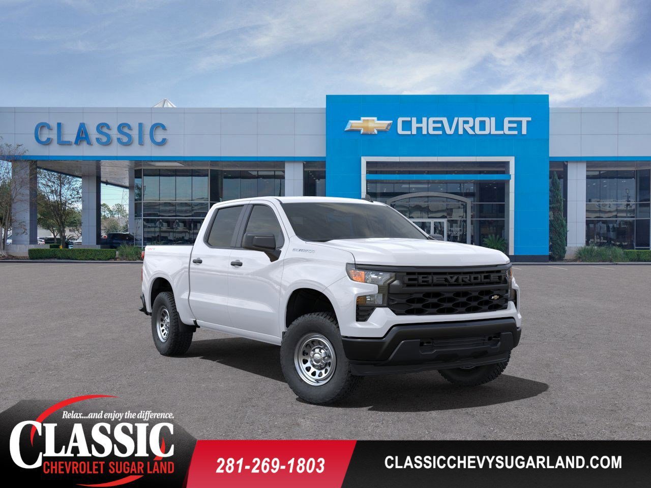 New 2025 Chevrolet Silverado 1500 W/T w/ WT Value Package AWD/4WD image 1