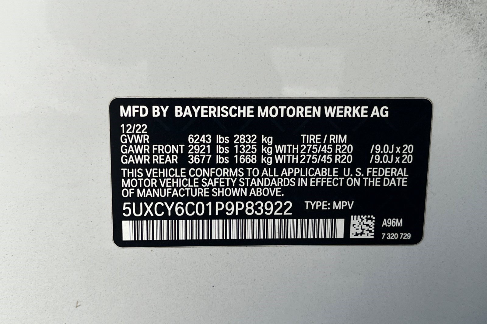 Used 2023 BMW X6 xDrive40i w/ M Sport Package AWD/4WD image 10