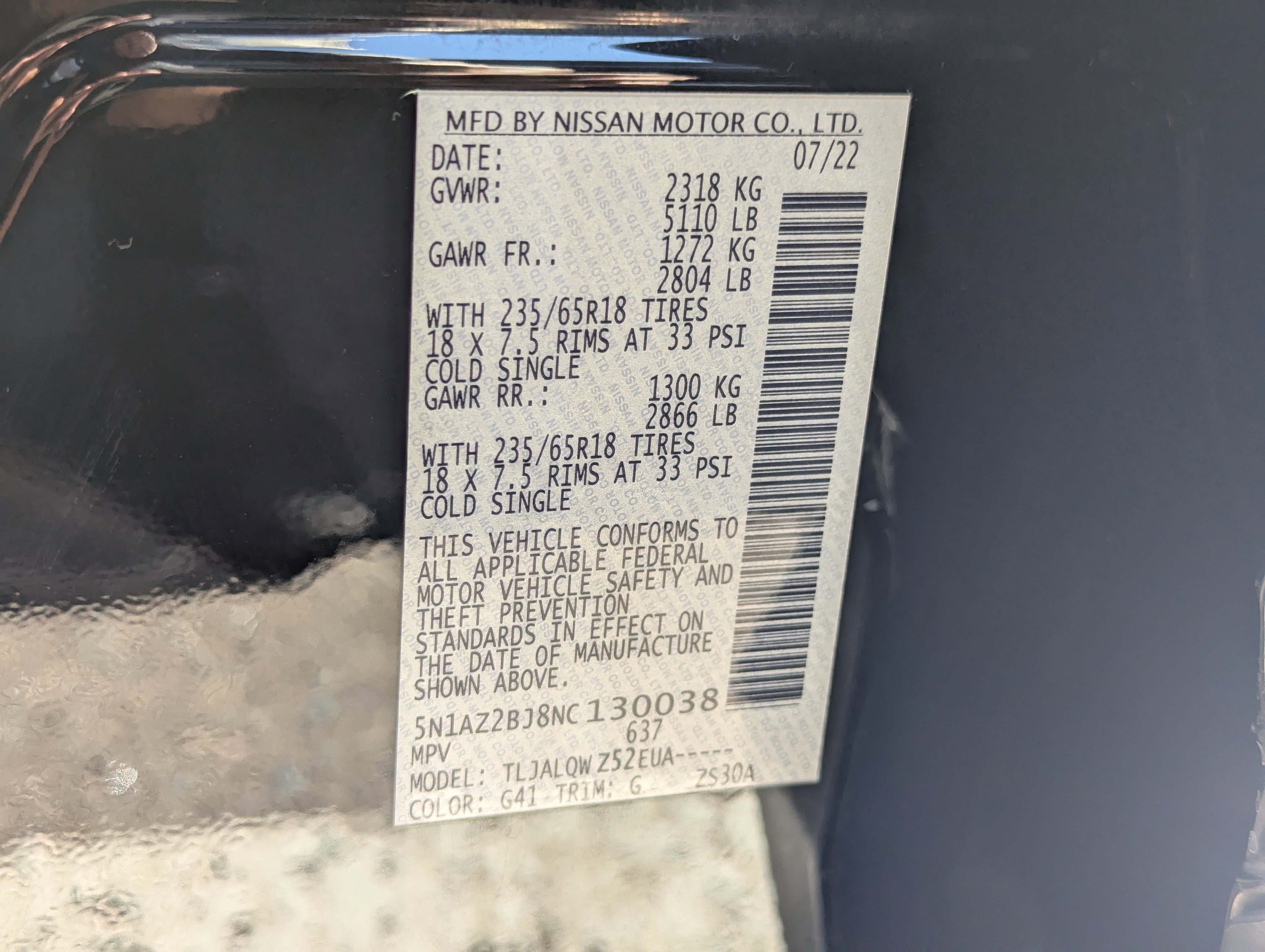 Used 2022 Nissan Murano SV image 33