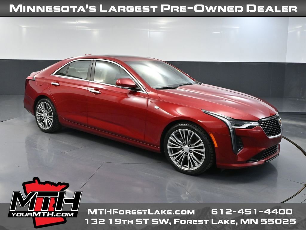 Used 2021 Cadillac CT4 Premium Luxury image 1