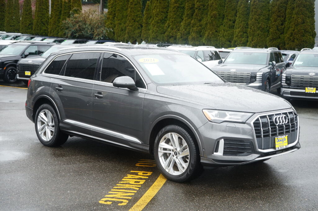 Used 2021 Audi Q7 2.0T Premium Plus w/ Executive Package AWD/4WD image 3