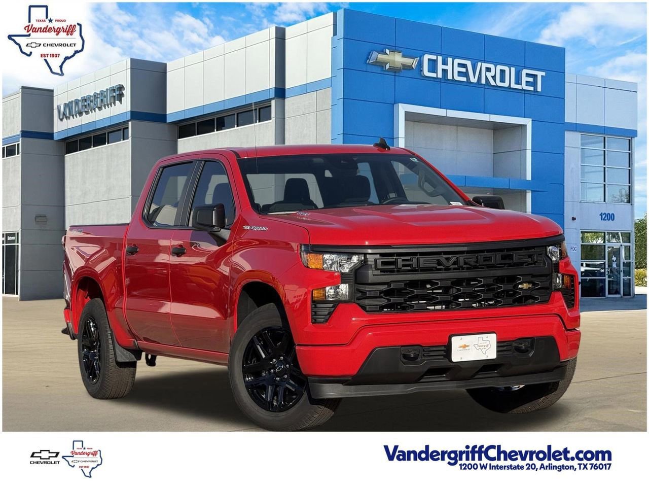 New 2026 Chevrolet Silverado 1500 Custom AWD/4WD image 1