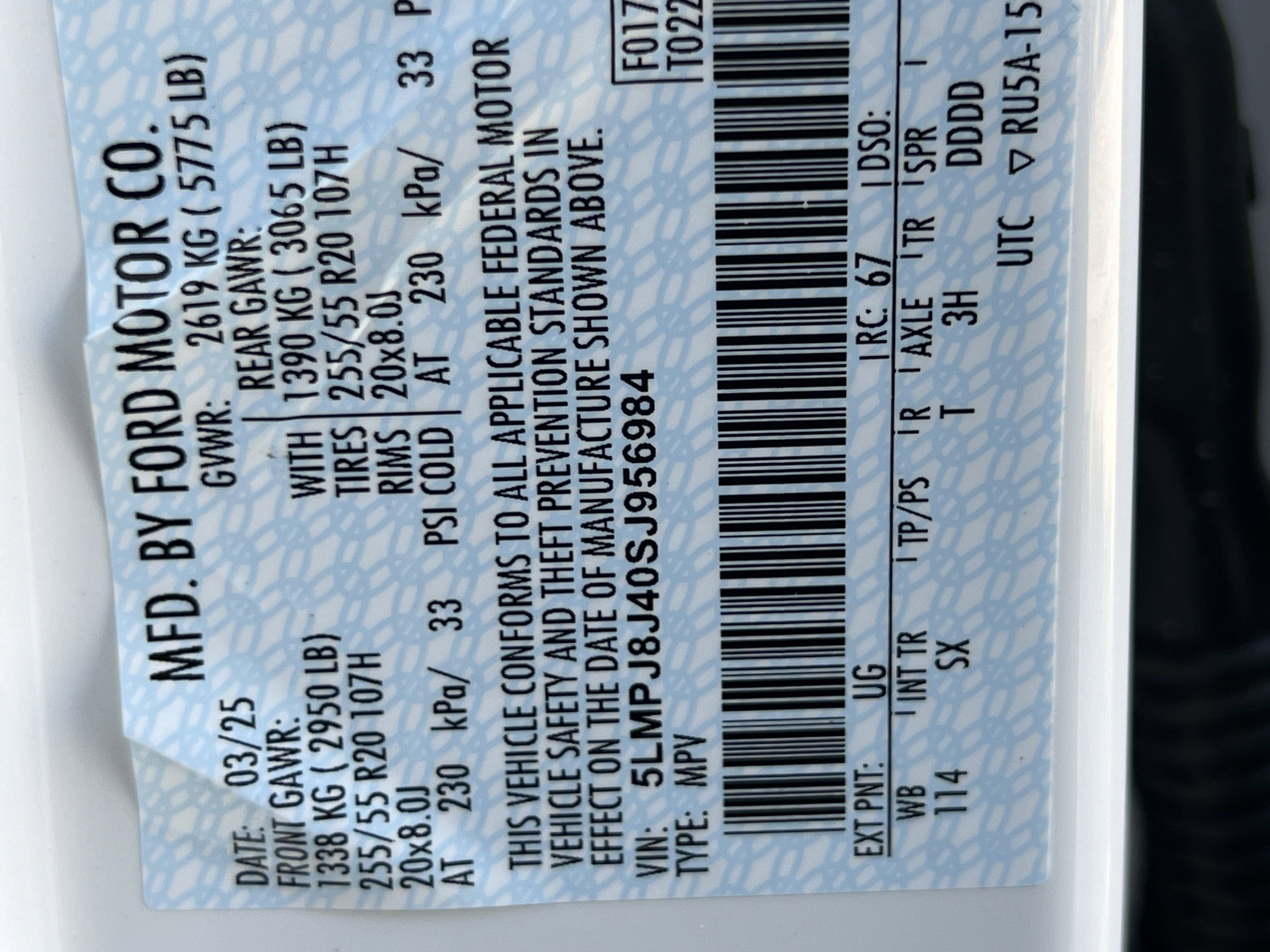 New 2025 Lincoln Nautilus Premier w/ Jet Appearance Package image 35