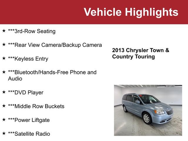 Used 2013 Chrysler Town & Country Touring video 2