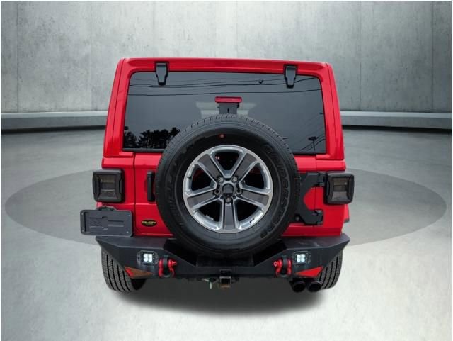 Used 2021 Jeep Wrangler Unlimited Sahara w/ Uconnect 4C Nav & Sound Group image 4