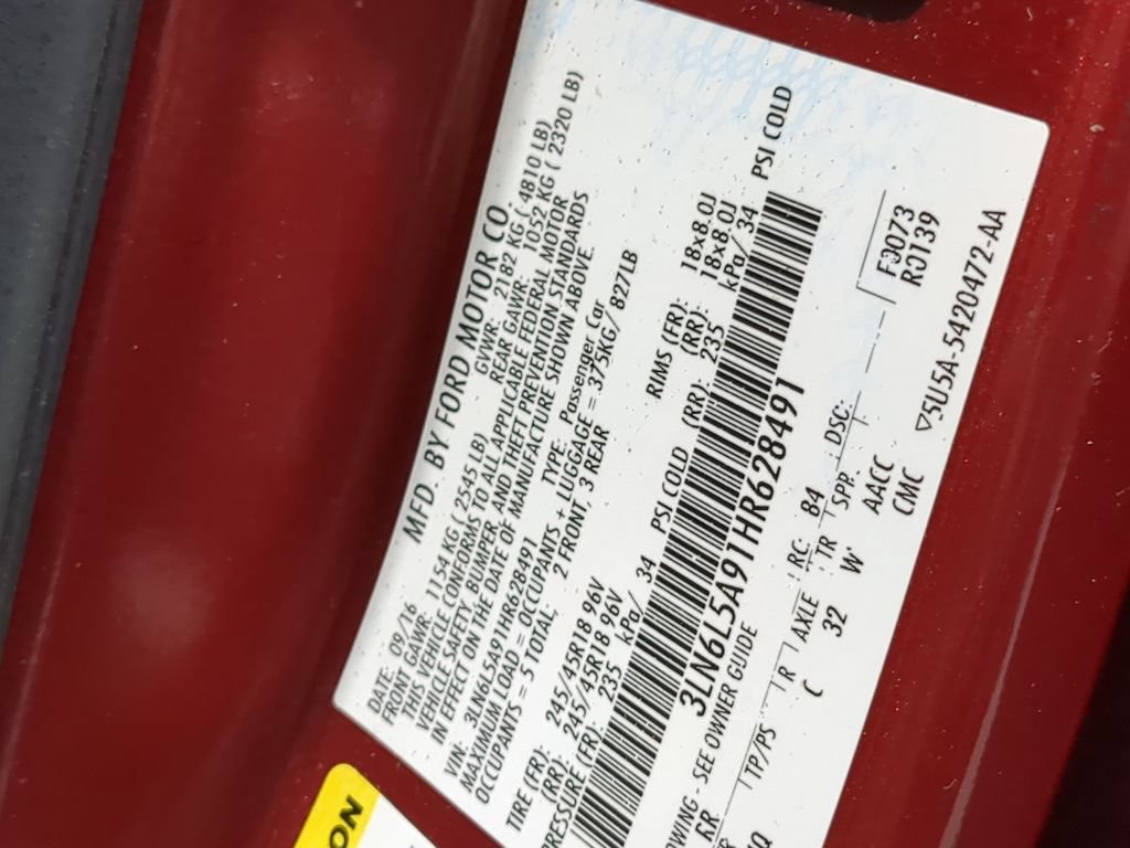 Used 2017 Lincoln MKZ Premiere FWD image 38