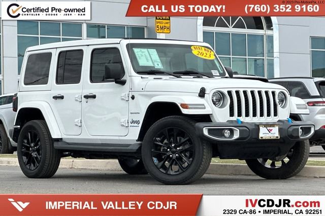 Certified 2023 Jeep Wrangler Unlimited Sahara w/ Cold Weather Group