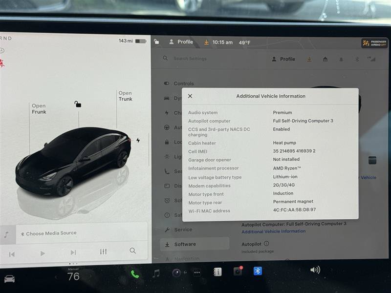 Used 2022 Tesla Model 3 Long Range AWD/4WD image 16