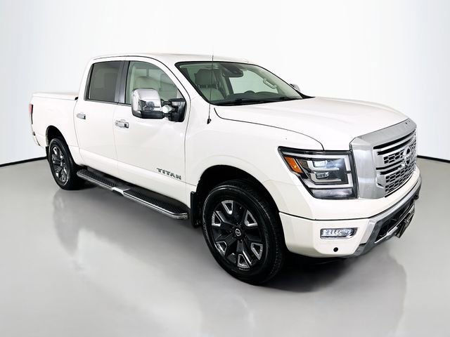 Used 2021 Nissan Titan SL w/ Moonroof Package AWD/4WD image 1