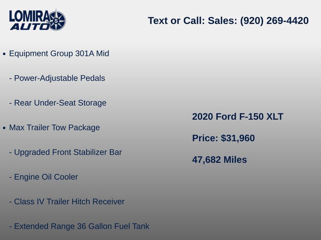 Used 2020 Ford F150 XLT w/ Equipment Group 301A Mid AWD/4WD image 7