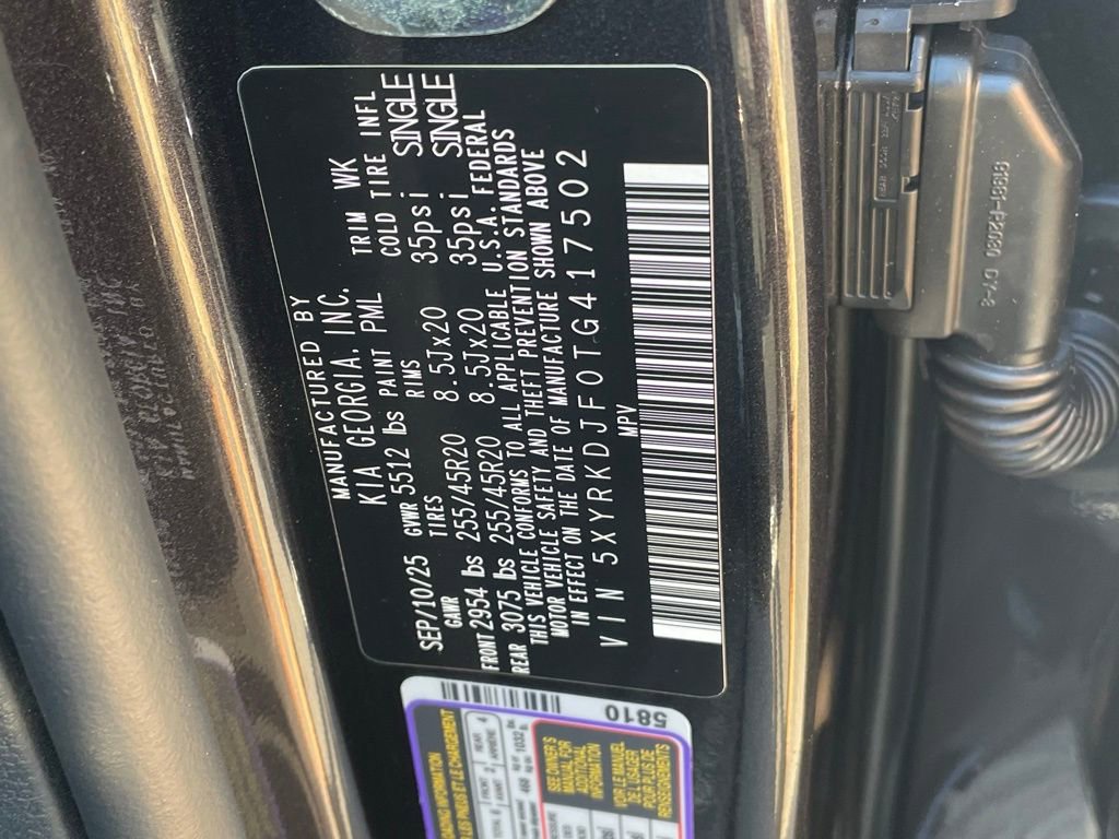 New 2026 Kia Sorento SX AWD/4WD image 35
