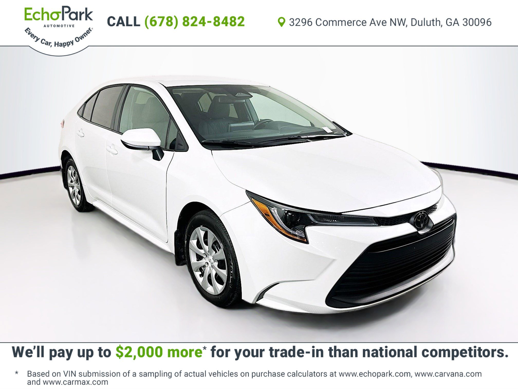 Used 2025 Toyota Corolla LE image 1