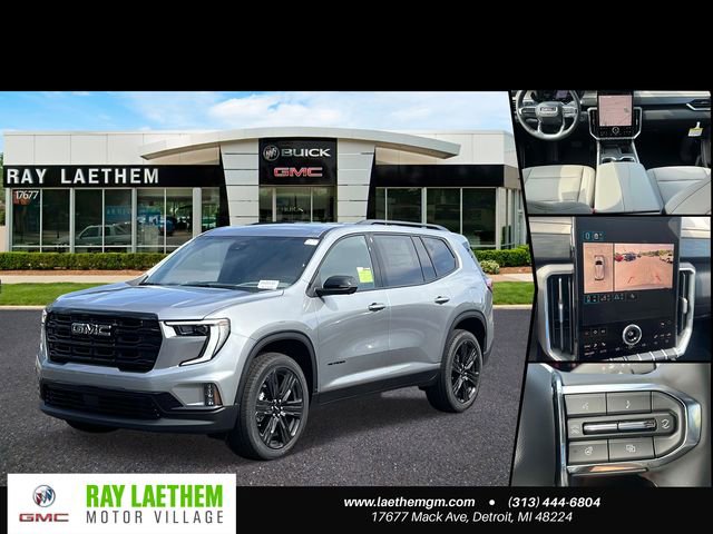 New 2026 GMC Acadia Elevation w/ Black Edition