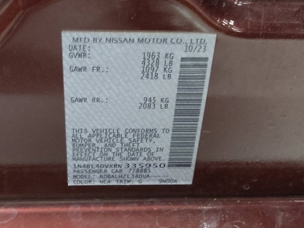 Used 2024 Nissan Altima 2.5 SV image 33