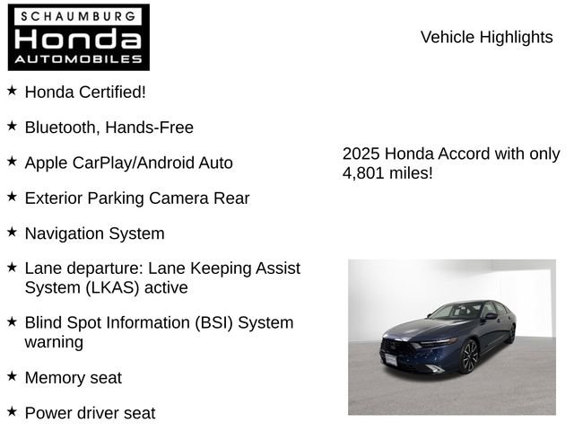 Used 2025 Honda Accord Touring image 14