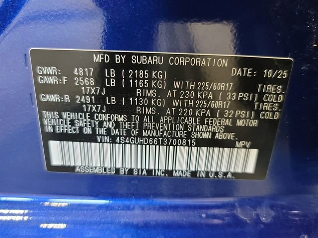 Certified 2026 Subaru Crosstrek 2.0i Premium image 31