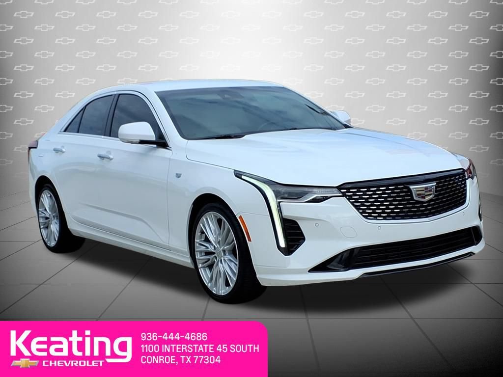 Used 2022 Cadillac CT4 Premium Luxury w/ Climate Package RWD image 3