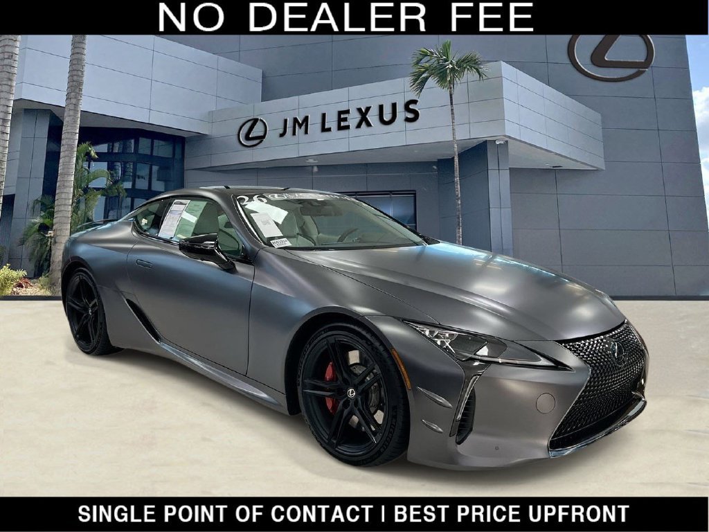 Certified 2026 Lexus LC 500 Coupe w/ Inspiration Series