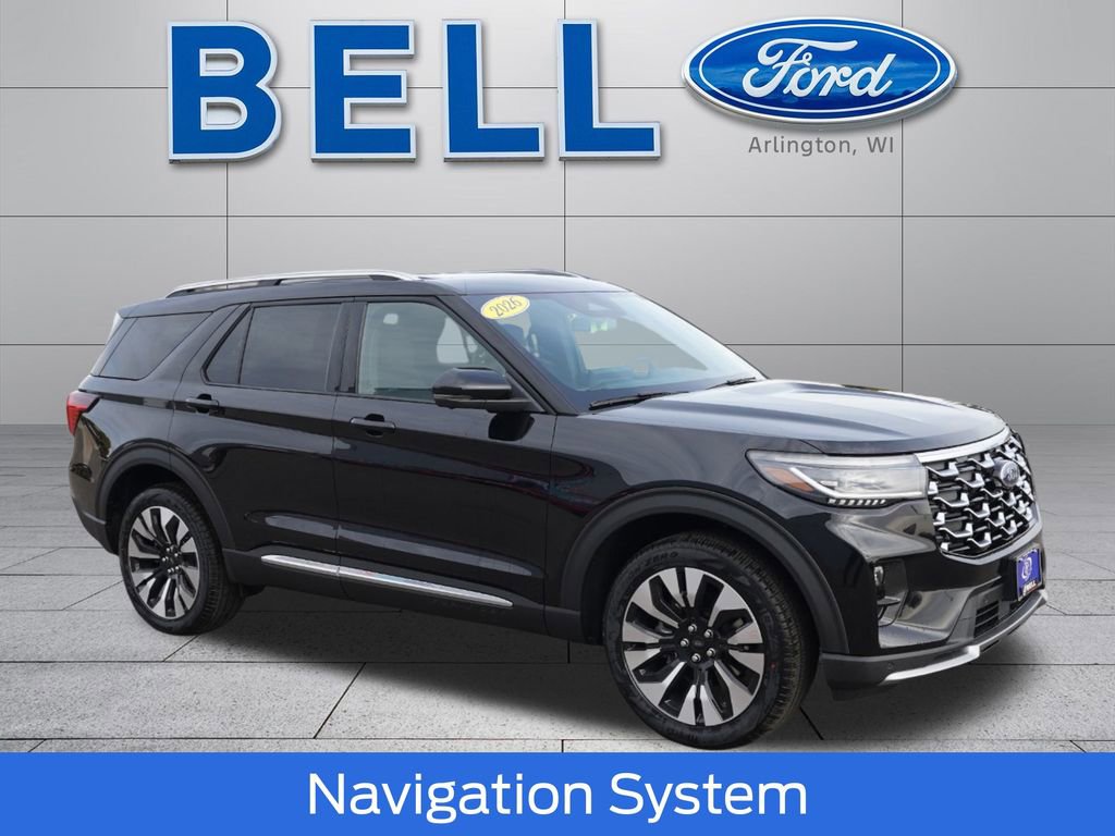 New 2026 Ford Explorer Platinum w/ LUX Leather Package