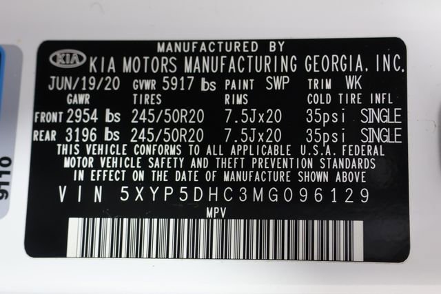 Used 2021 Kia Telluride SX w/ Nightfall Edition Package image 33