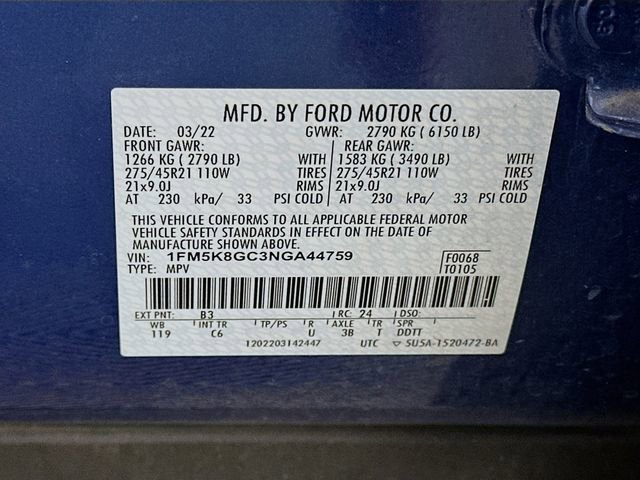 Used 2022 Ford Explorer ST w/ Equipment Group 401A image 29