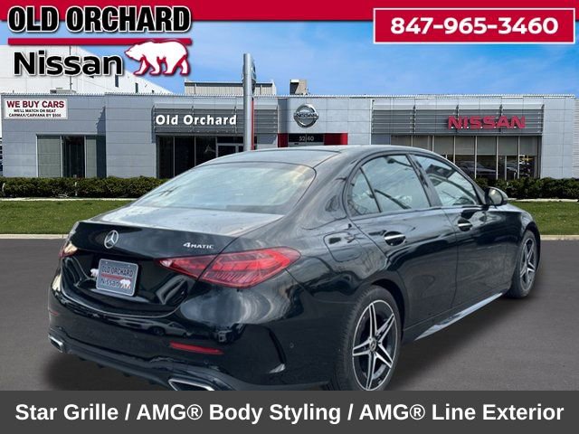 Used 2023 Mercedes-Benz C 300 4MATIC Sedan w/ AMG Line w/ Night Package image 6
