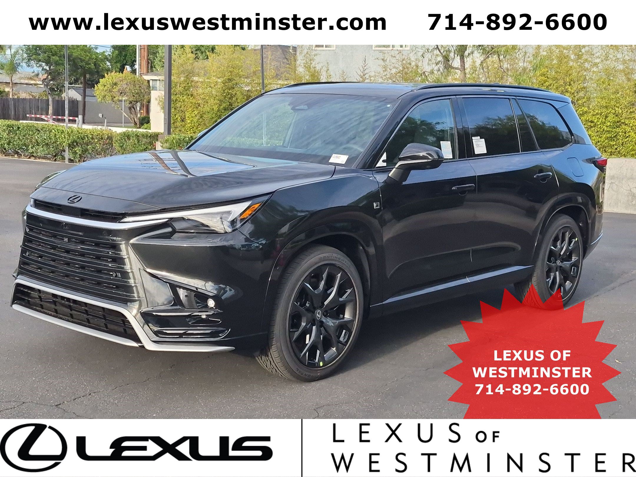 New 2026 Lexus TX 500h AWD w/ Technology Package