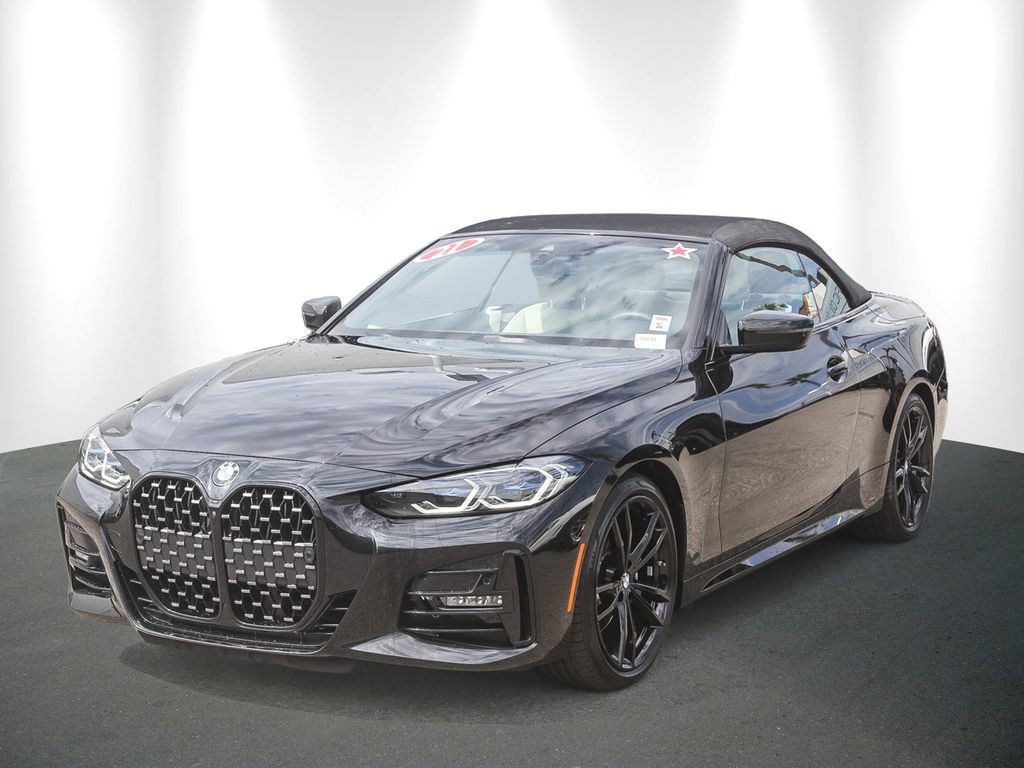 Used 2021 BMW 430i Convertible w/ M Sport Package RWD image 3