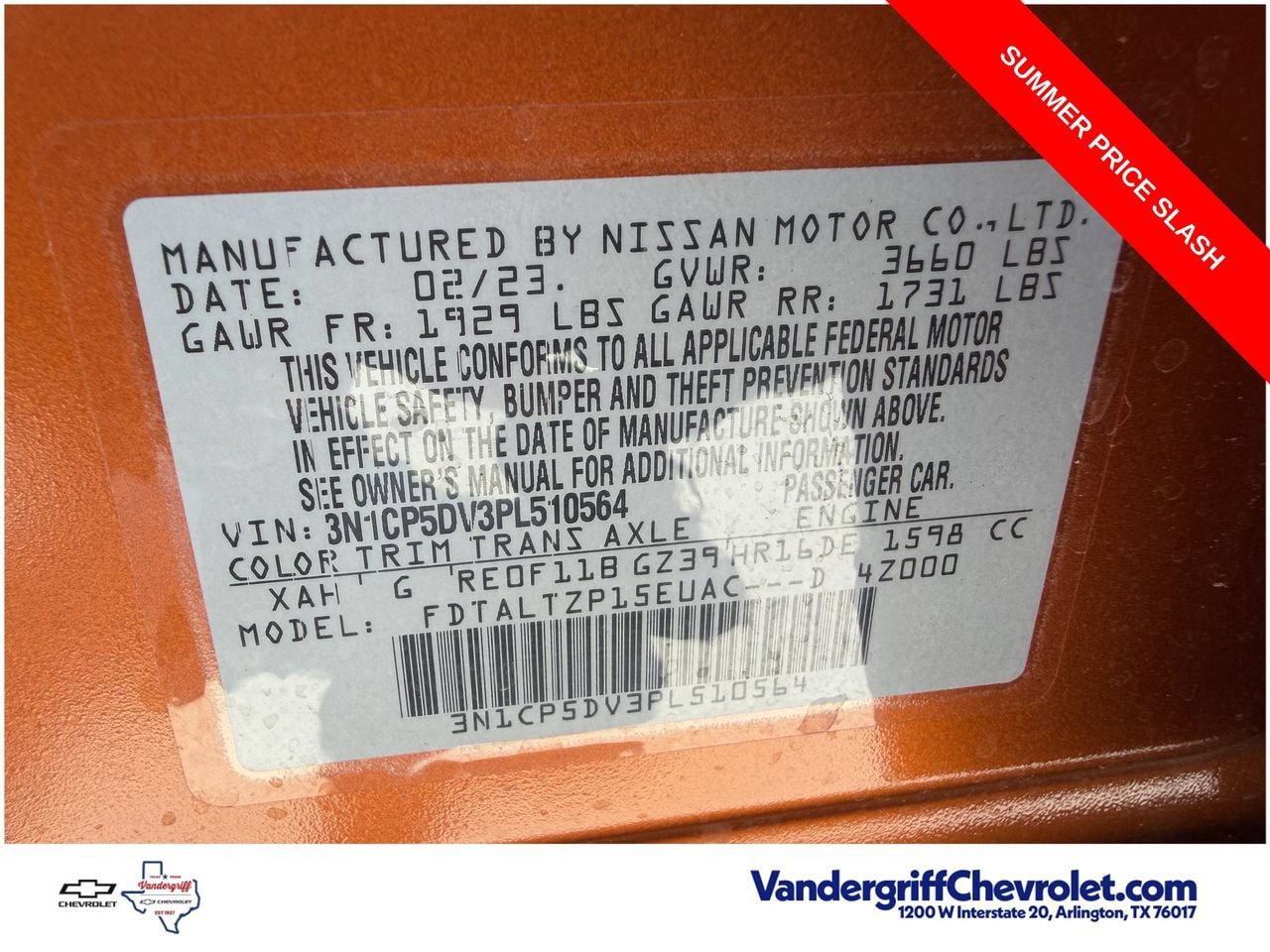 Used 2023 Nissan Kicks SR FWD image 27
