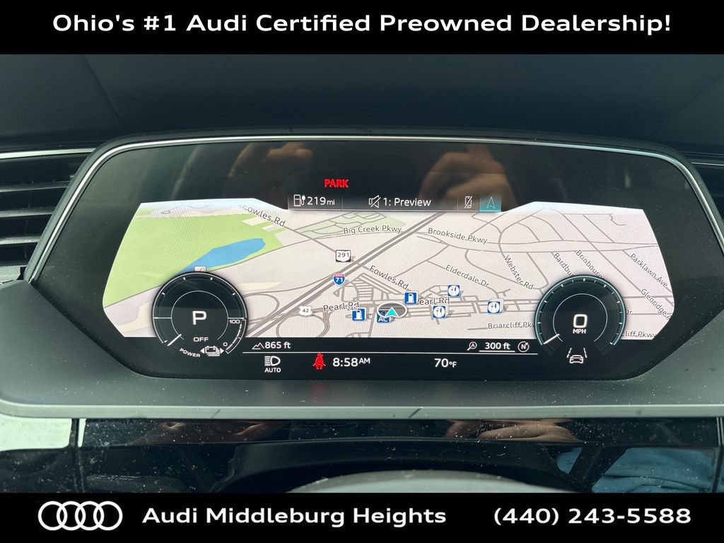 Used 2024 Audi Q8 e-tron Prestige w/ Prestige Package AWD/4WD image 14