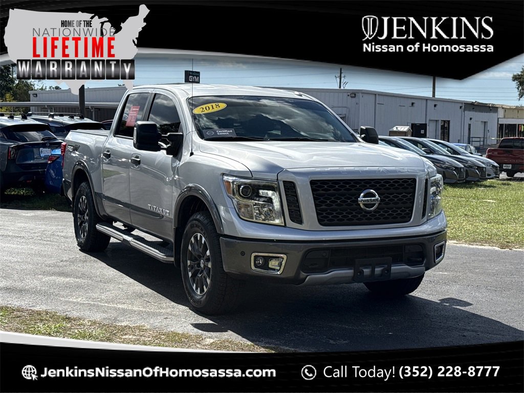 Certified 2018 Nissan Titan PRO-4X w/ Pro-4x Convenience Package