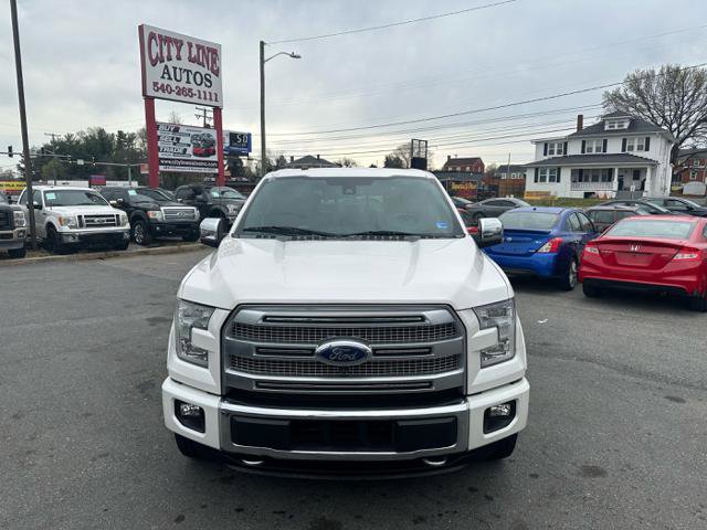 Used 2016 Ford F150 Platinum w/ Equipment Group 701A Luxury AWD/4WD image 3