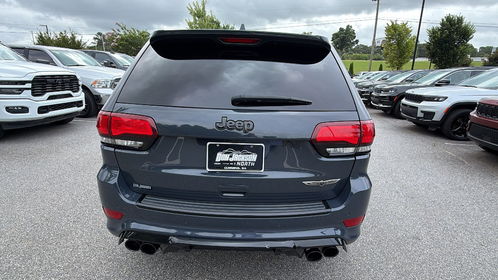 Used 2018 Jeep Grand Cherokee Trackhawk AWD/4WD image 9