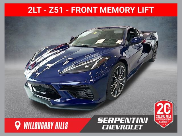 New 2026 Chevrolet Corvette Stingray Preferred Cpe w/ Z51 Performance Package image 1