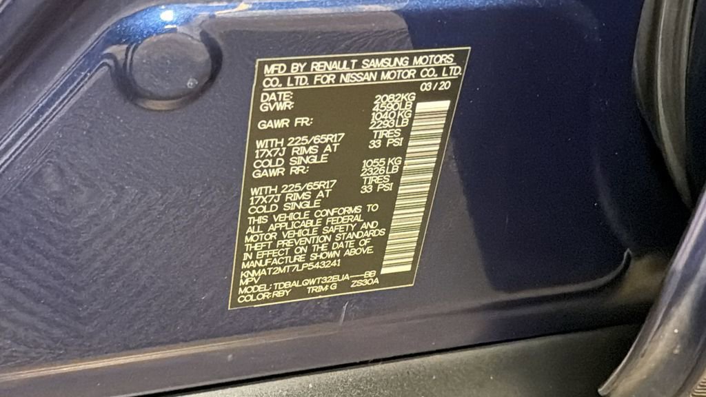 Used 2020 Nissan Rogue SV image 34