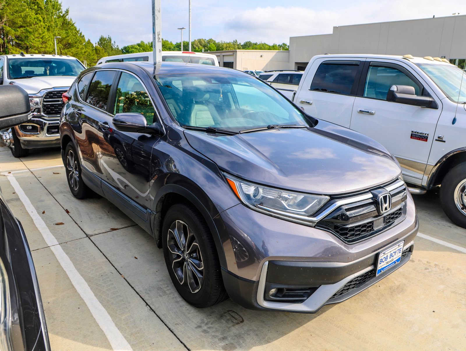 Used 2021 Honda CR-V EX-L image 2