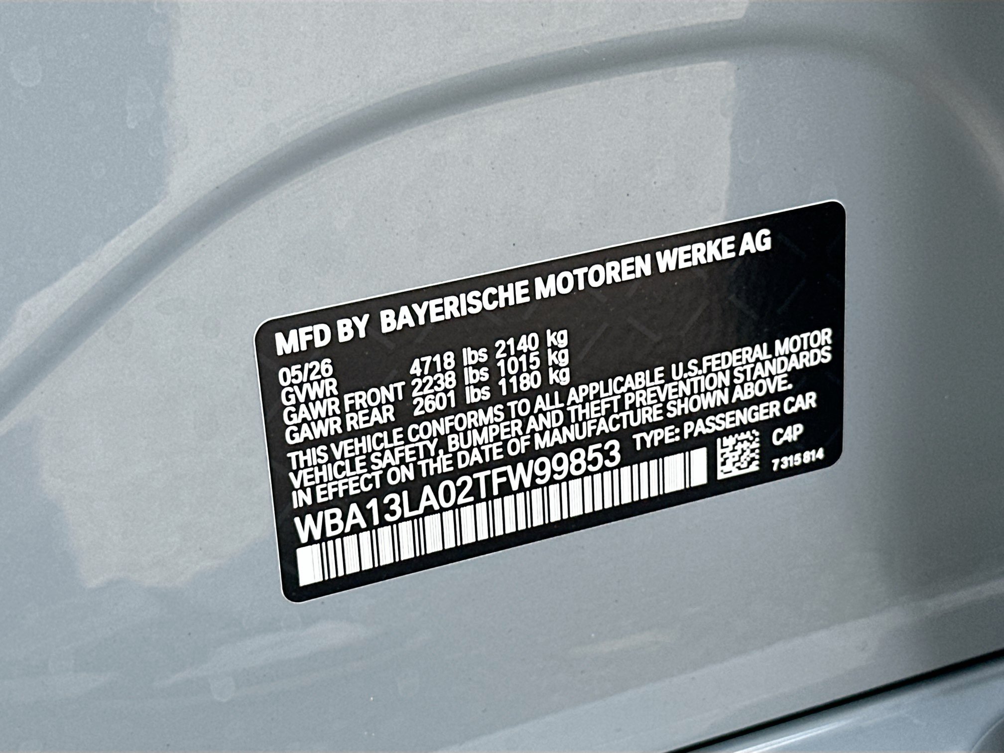 New 2026 BMW 330i Sedan w/ M Sport Package RWD image 27