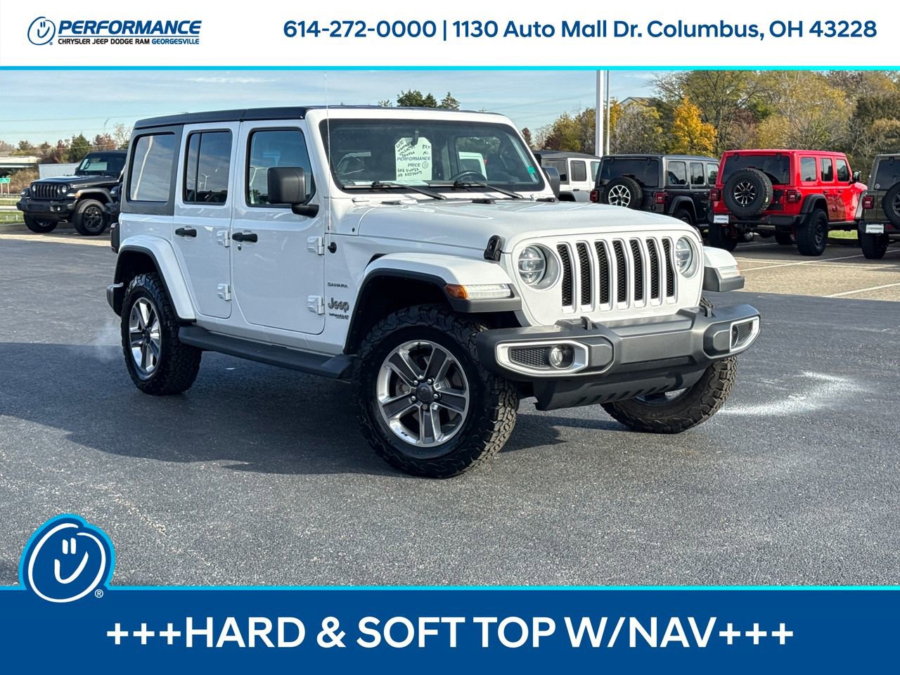 Used 2020 Jeep Wrangler Unlimited Sahara w/ Dual Top Group