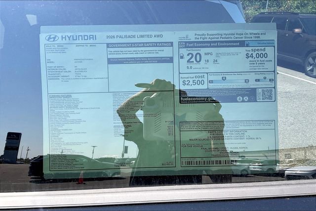 New 2026 Hyundai Palisade Limited image 13