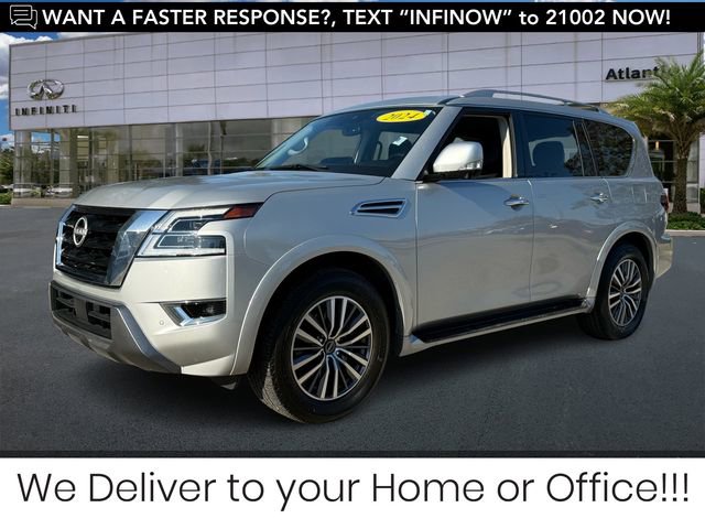 Used 2024 Nissan Armada SL w/ Captain's Chairs Package