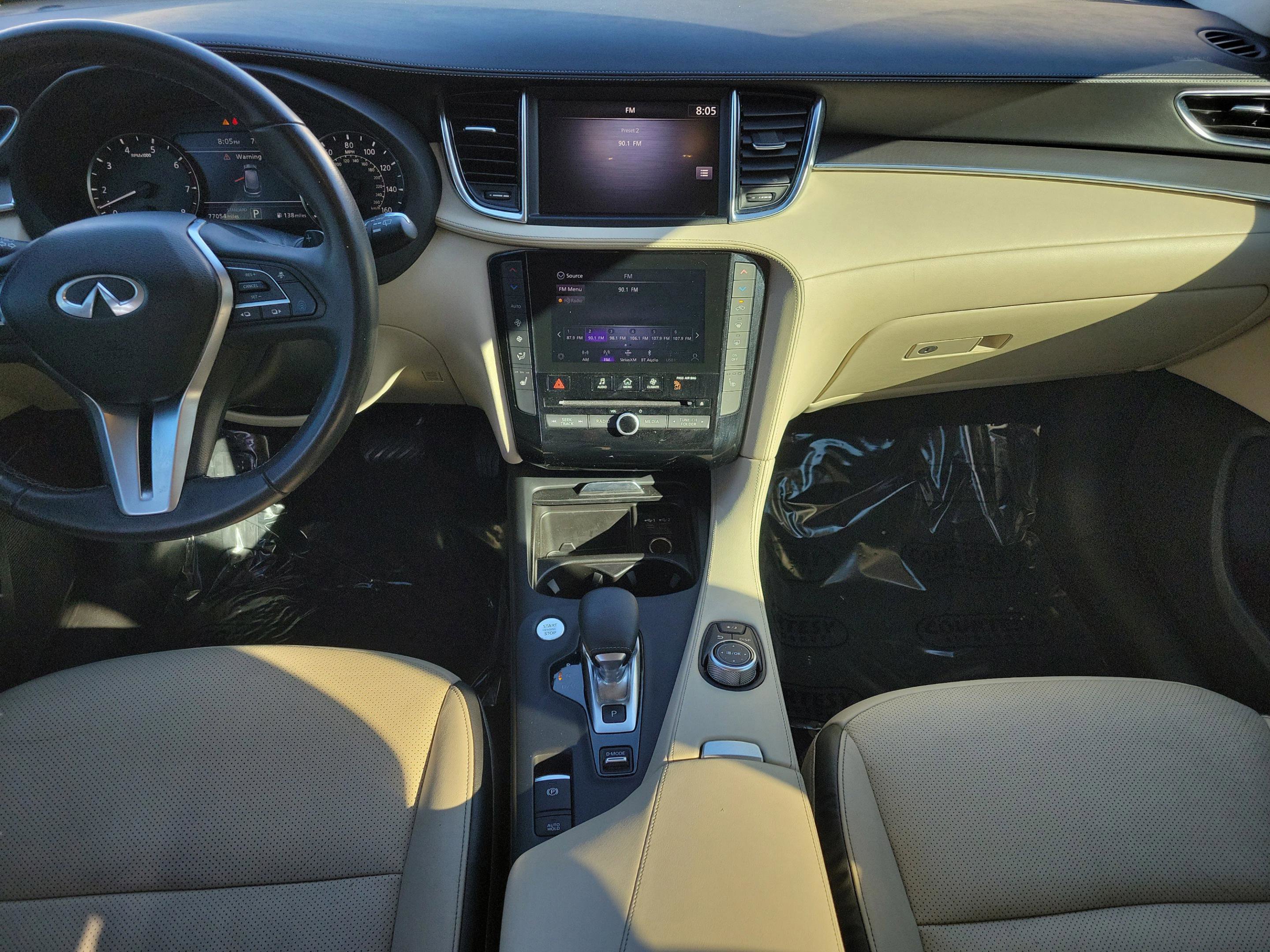 Used 2022 INFINITI QX50 Luxe image 8