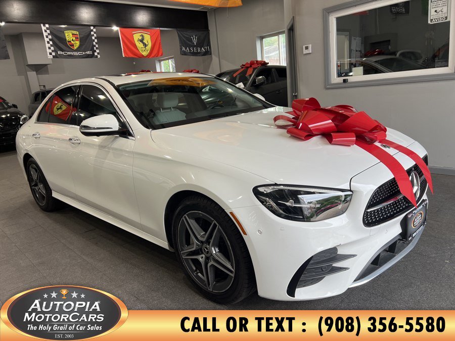 Used 2022 Mercedes-Benz E 350 Sedan w/ AMG Line Exterior image 5