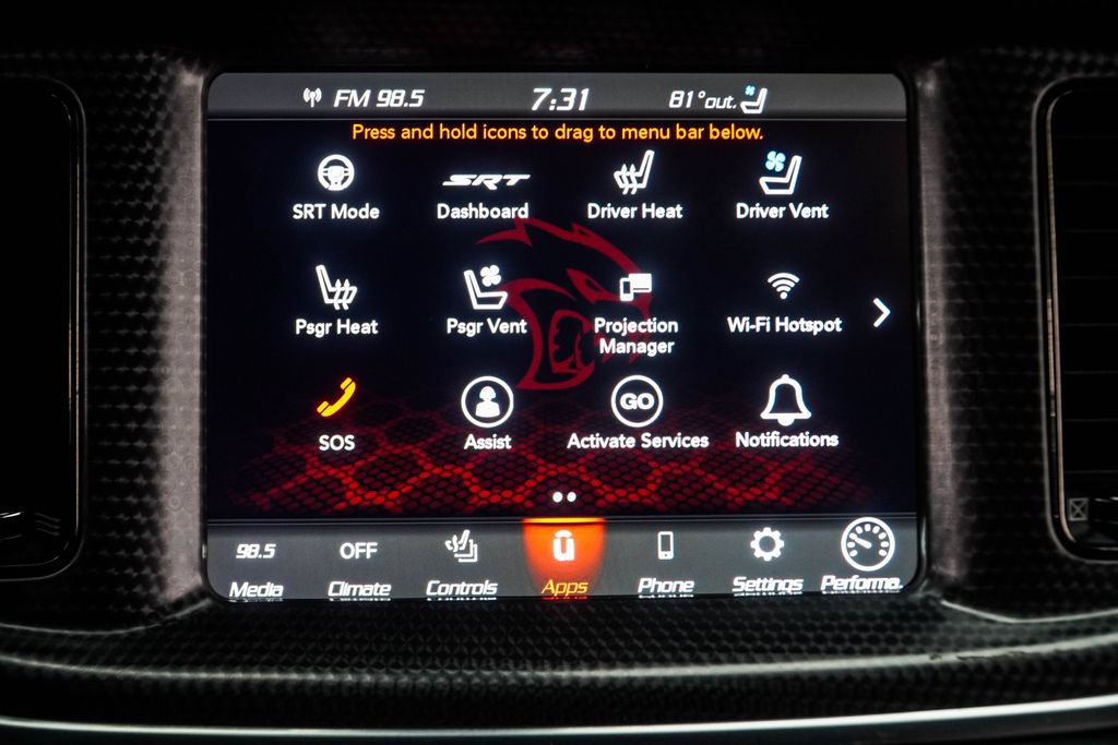 Used 2022 Dodge Charger SRT Hellcat w/ Harman/Kardon Audio Group RWD image 30
