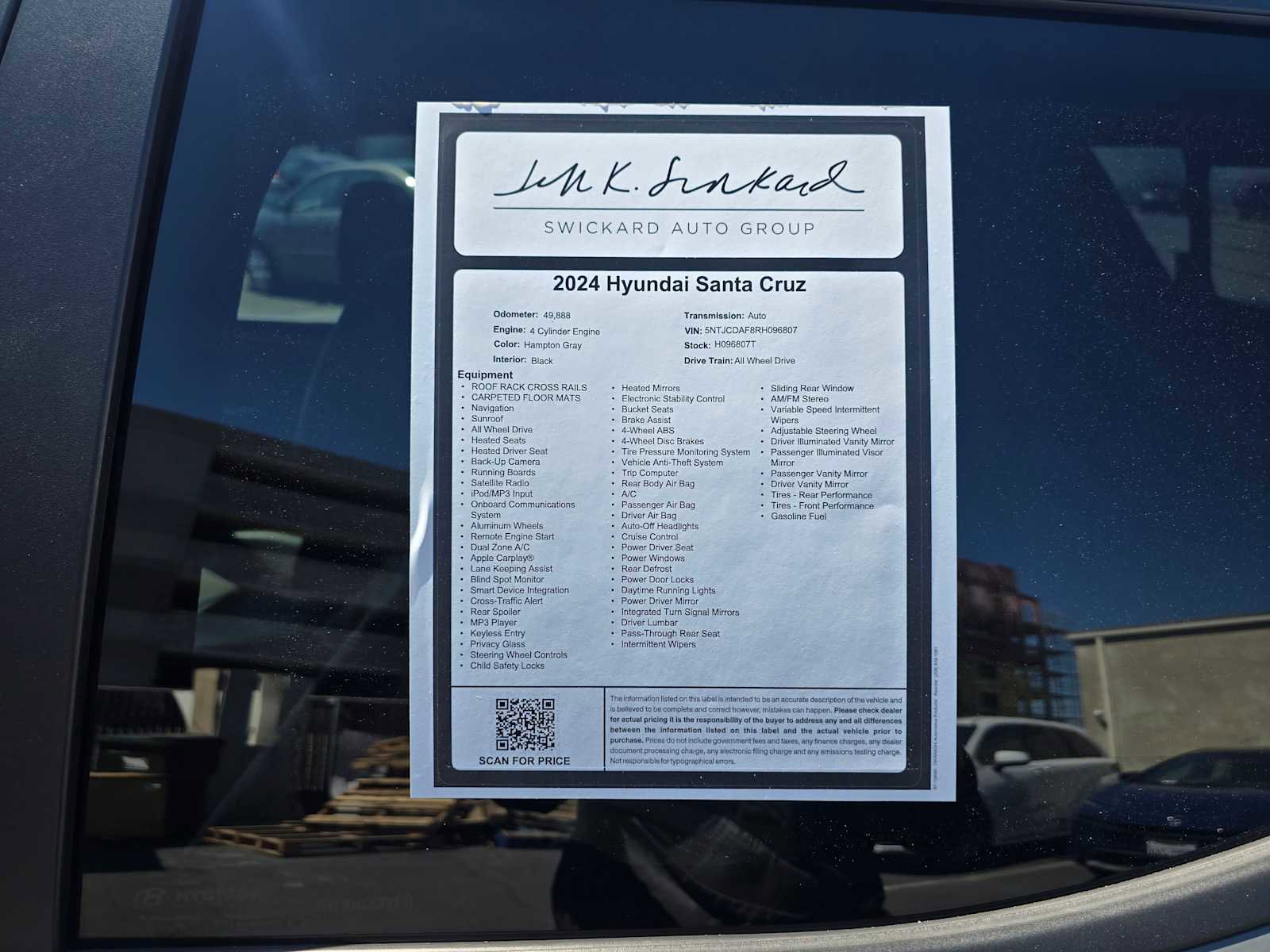 Used 2024 Hyundai Santa Cruz Night image 19