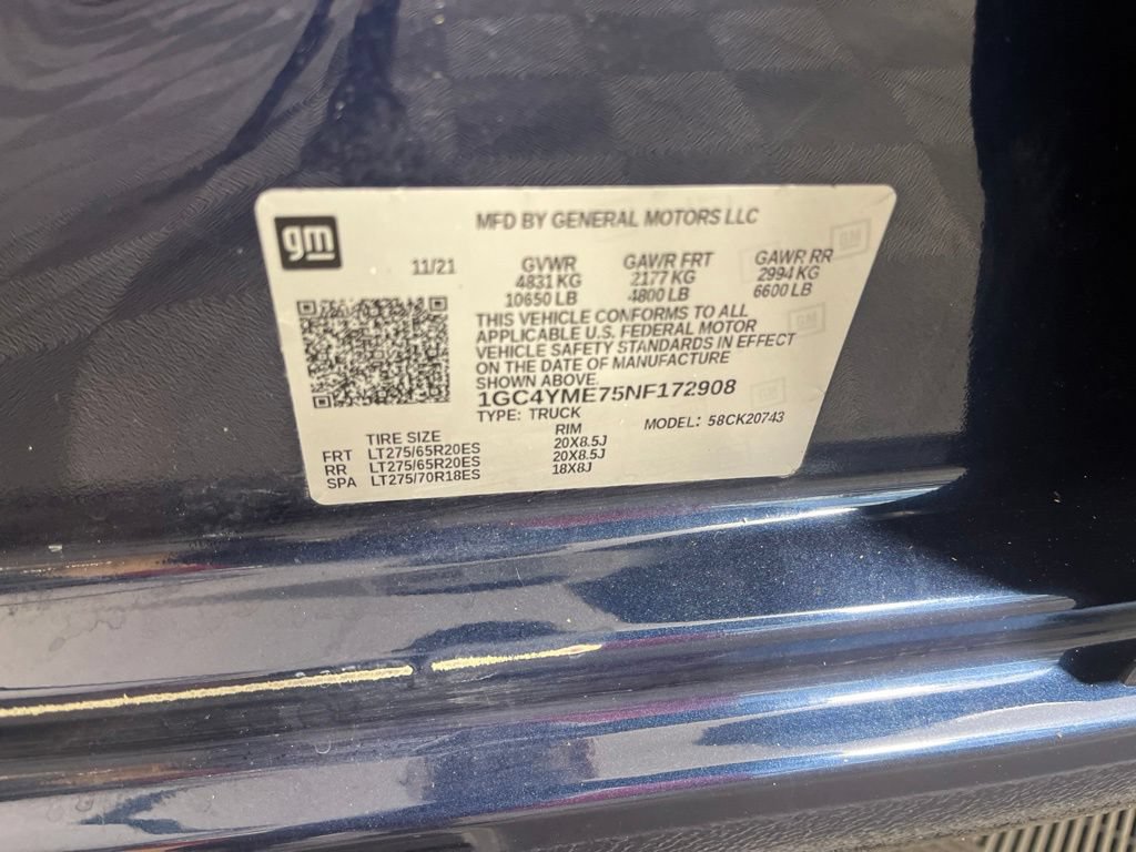 Certified 2022 Chevrolet Silverado 2500 Custom w/ Custom Value Package AWD/4WD image 19
