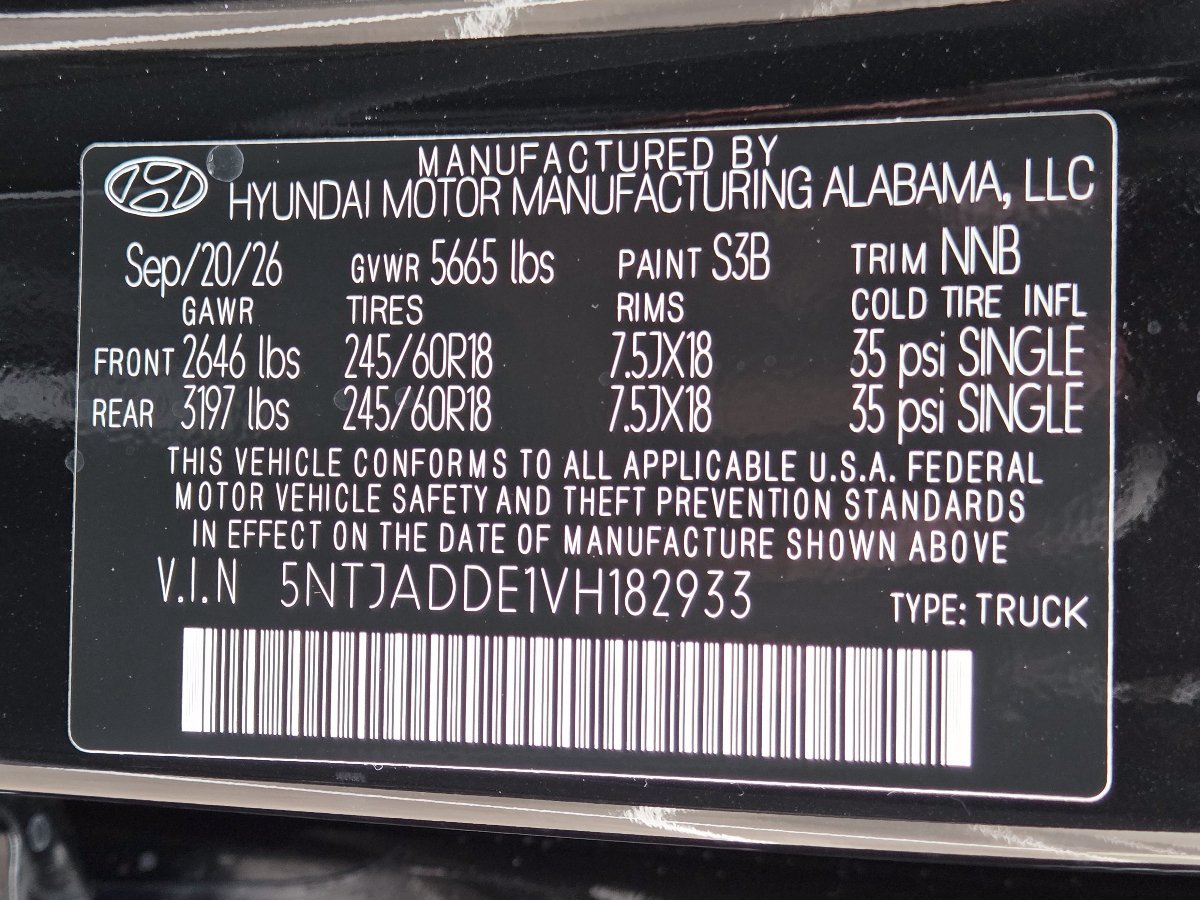 New 2027 Hyundai Santa Cruz SE AWD/4WD image 38