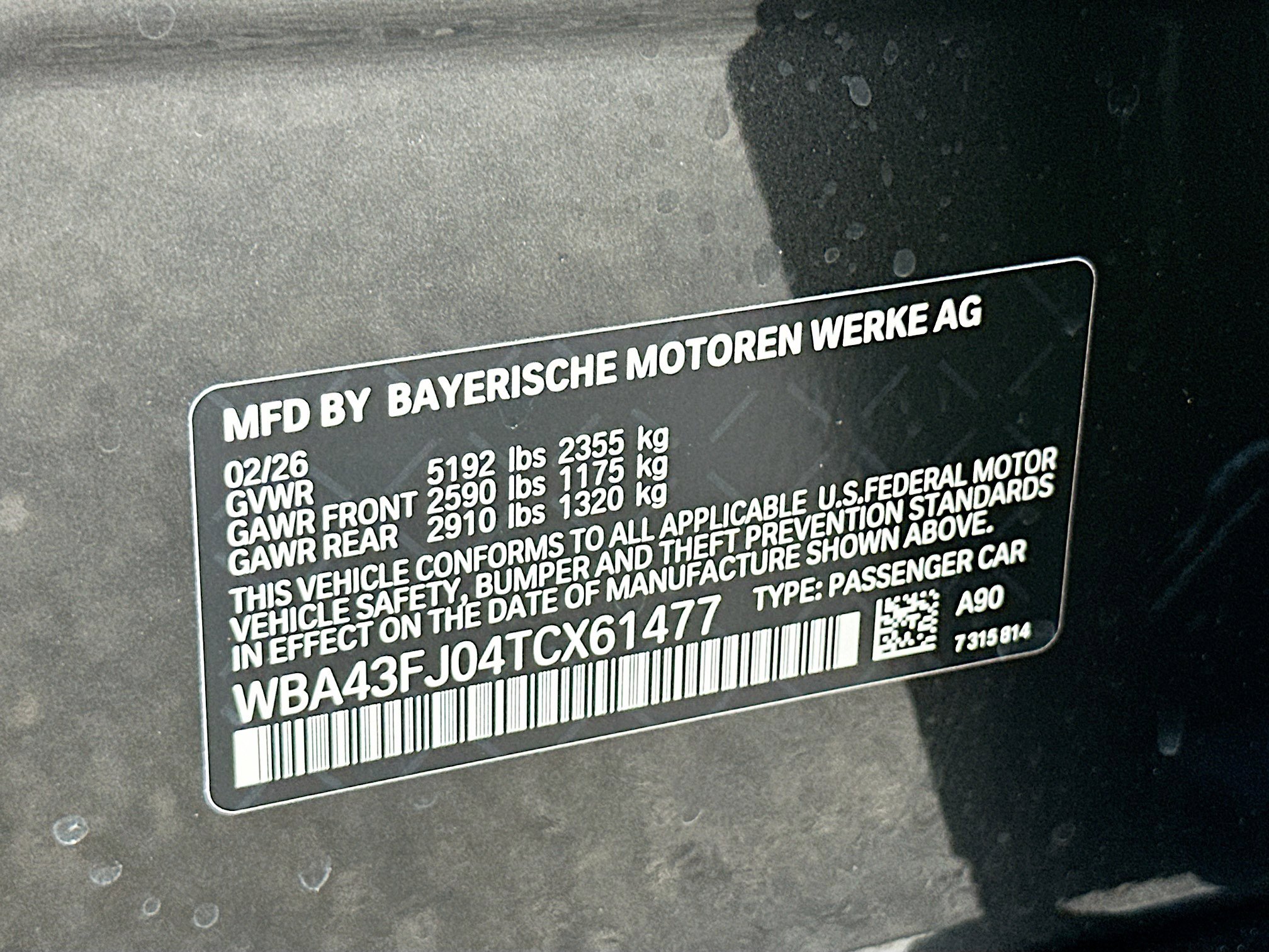 New 2026 BMW 530i w/ M Sport Package RWD image 27