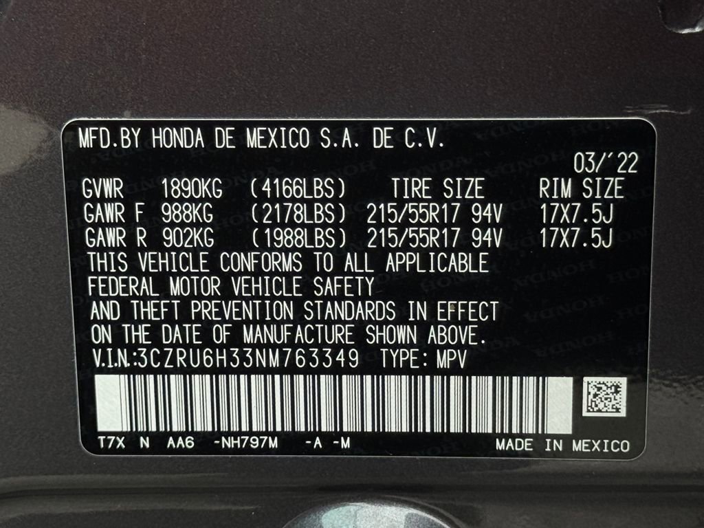 Used 2022 Honda HR-V LX image 23