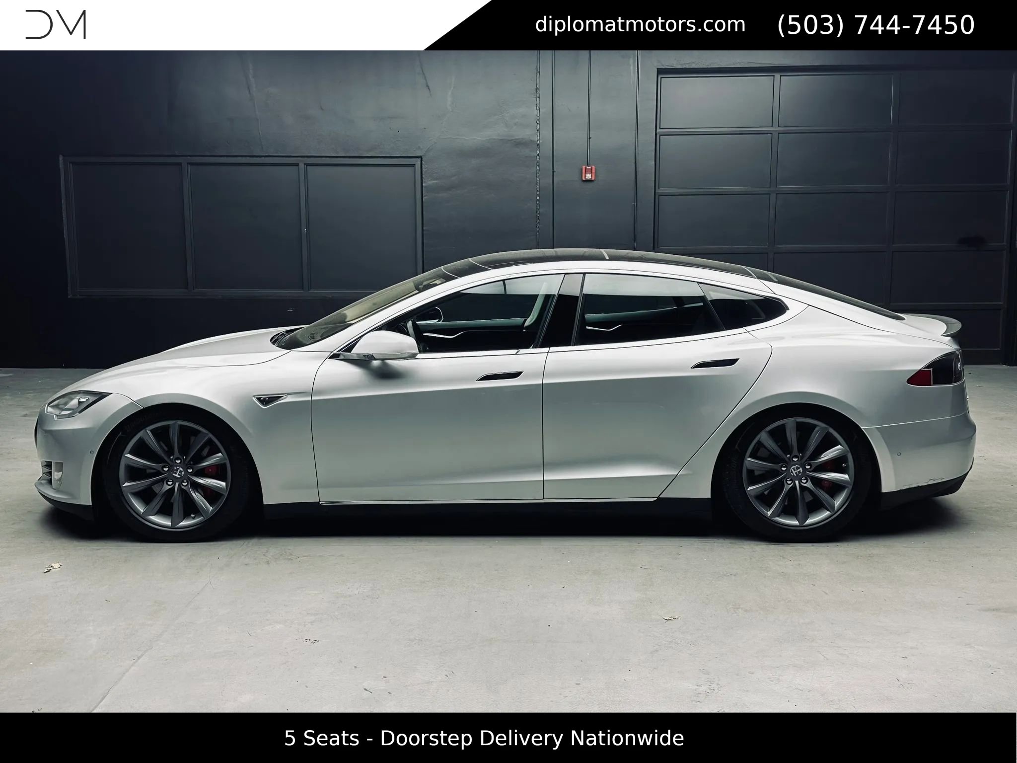 Used 2014 Tesla Model S P85D AWD/4WD image 4